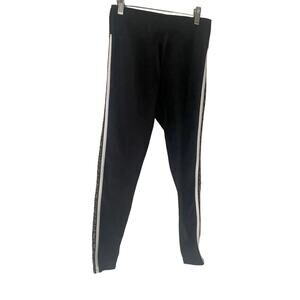 Aqua‎ Women's Size XS Black Cheetah Striped Lounge Atheltic Pants